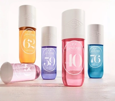 SOLDEJANEIRO body fragrance mist and TravelEssentials
